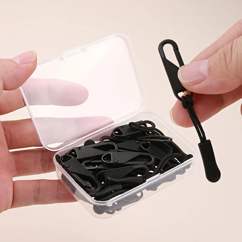 10/20Pcs Replacement Zipper Pulls Cord Extender for Backpacks Jackets Luggage Purses Handbags